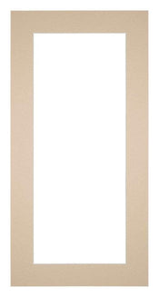 Paspartú Tamaño del Marco 40x70 cm - Tamaño de la Foto 30x60 cm - Beige