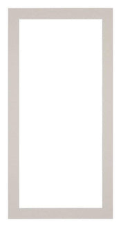 Paspartú Tamaño del Marco 40x80 cm - Tamaño de la Foto 35x75 cm - Granito Gris