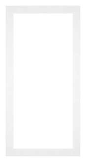 Paspartú Tamaño del Marco 40x80 cm - Tamaño de la Foto 35x75 cm - Blanco