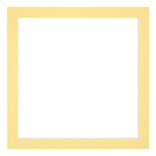 Paspartú Tamaño del Marco 40x40 cm - Tamaño de la Foto 35x35 cm - Amarillo