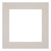 Paspartú 40x40 cm - Apertura de foto 20x20 cm - Granito Gris - Para marcos y fotos