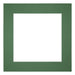 Paspartú 40x40 cm - Apertura de foto 20x20 cm - Bosque Verde - Para marcos y fotos
