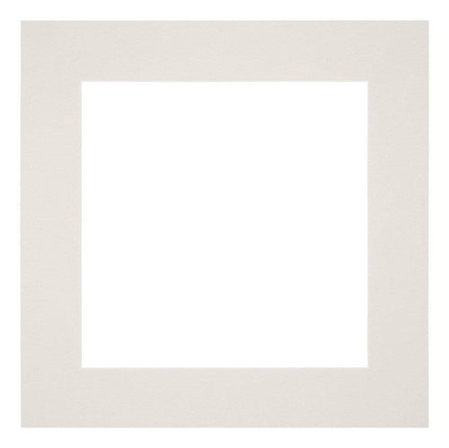 Paspartú 40x40 cm - Apertura de foto 20x20 cm - Gris Claro - Para marcos y fotos