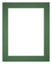 Paspartú 40x50 cm - Apertura de foto 30x40 cm - Bosque Verde - Para marcos y fotos