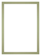 Paspartú 21x29,7 cm A4 - Apertura de foto 15x20 cm - Menta Verde - Para marcos y fotos