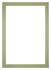 Paspartú Tamaño del Marco 25x35 cm - Tamaño de la Foto 18x24 cm - Menta Verde