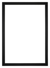 Paspartú Tamaño del Marco 21x29,7 cm A4 - Tamaño de la Foto 15x20 cm - Negro