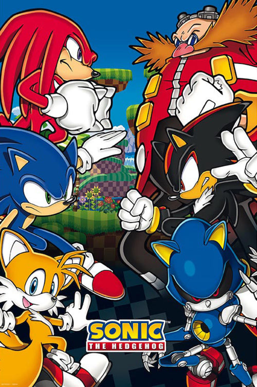 Póster Sonic Group 61x91,5cm