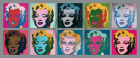 Andy Warhol  Ten Marilyns 1967 Reproducción de arte 134x56cm | Yourdecoration.es