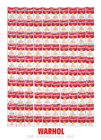Andy Warhol  One Hundred Cans 1962 Reproducción de arte 65x90cm | Yourdecoration.es
