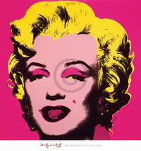 Andy Warhol  Marilyn MonroeHot Pink Reproducción de arte 65x70cm | Yourdecoration.es