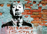 Edition Street  Self Plagiarism is style Reproducción de arte 50x70cm | Yourdecoration.es