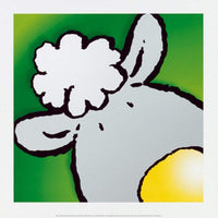 Jean Paul Courtsey  Sheep Reproducción de arte 30x30cm | Yourdecoration.es