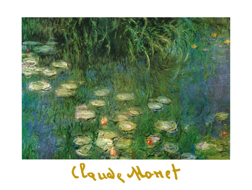 Claude Monet  Ninfee dell'Orangerie Reproducción de arte 80x60cm | Yourdecoration.es