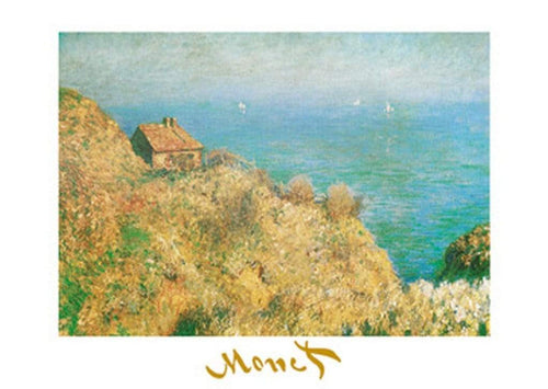 Claude Monet  La casa dei doganieri Reproducción de arte 70x50cm | Yourdecoration.es