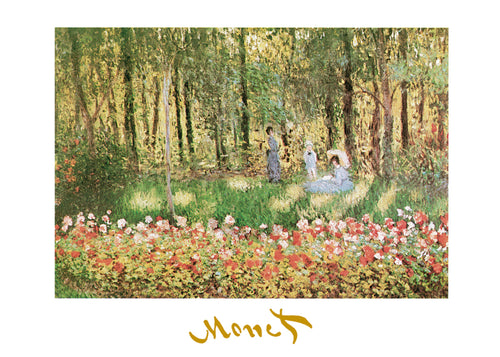 Claude Monet  La famille d'artiste Reproducción de arte 70x50cm | Yourdecoration.es