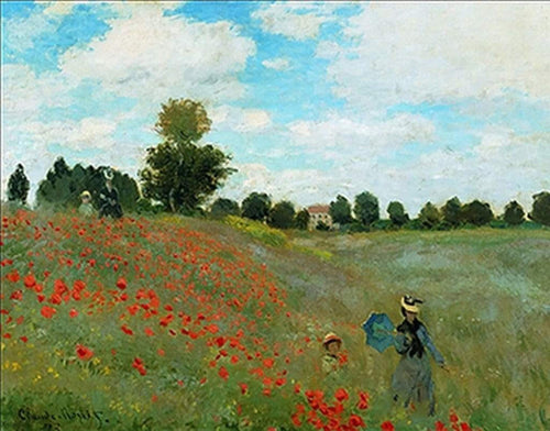 Claude Monet  I papaveri Reproducción de arte 80x60cm | Yourdecoration.es