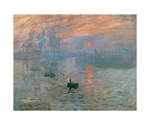 Claude Monet  Impression (Sonnenaufgang) Reproducción de arte 80x60cm | Yourdecoration.es