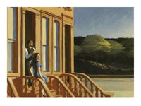 PGM Edward Hopper Sunlight on Brownstones Reproducción de arte 40x30cm | Yourdecoration.es