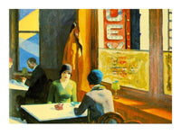 PGM Edward Hopper Chop Suey 1929 Reproducción de arte 40x30cm | Yourdecoration.es