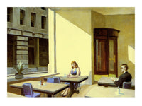 PGM Edward Hopper Sunlight in a Cafeteria Reproducción de arte 40x30cm | Yourdecoration.es