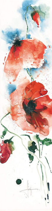 Ekkehard Hofmann  Mohn I Reproducción de arte 20x99cm | Yourdecoration.es