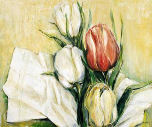 Elisabeth Krobs  Tulipa Antica Reproducción de arte 117x98cm | Yourdecoration.es