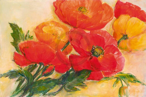 Elisabeth Krobs  Splendid Poppies Reproducción de arte 100x70cm | Yourdecoration.es