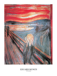 Edvard Munch  The Scream Reproducción de arte 60x80cm | Yourdecoration.es