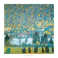 Gustav Klimt  Pendio montano a Unterach Reproducción de arte 70x70cm | Yourdecoration.es