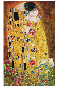 Gustav Klimt  The Kiss Reproducción de arte 70.7x117.7cm | Yourdecoration.es
