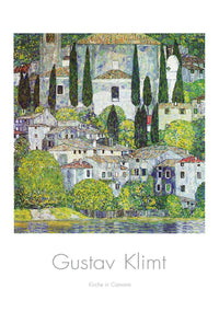 Gustav Klimt  Kirche in Cassone Reproducción de arte 70x100cm | Yourdecoration.es