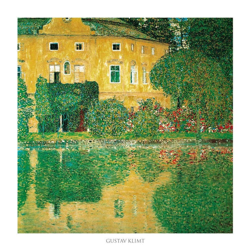 Gustav Klimt  Schlosskammer on Attersee Reproducción de arte 70x70cm | Yourdecoration.es