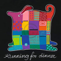 Hope  Running for dinner Reproducción de arte 50x50cm | Yourdecoration.es
