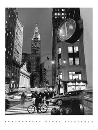 Henri Silberman  Chrysler Clock Reproducción de arte 60x80cm | Yourdecoration.es