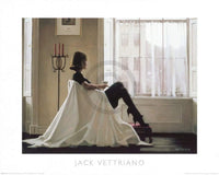 Jack Vettriano  In Thoughts of You Reproducción de arte 50x40cm | Yourdecoration.es