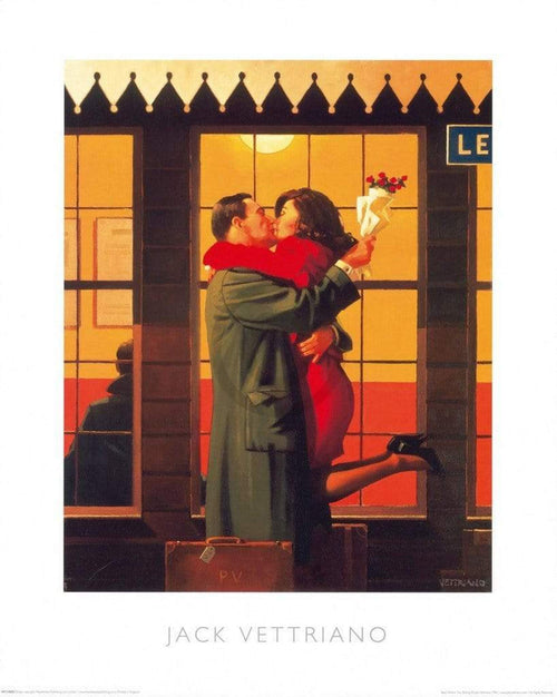 Jack Vettriano  Back Where You Belong Reproducción de arte 60x80cm | Yourdecoration.es