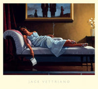 Jack Vettriano  The Letter Reproducción de arte 76x68cm | Yourdecoration.es