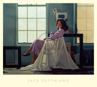 Jack Vettriano  Winter Light and Lavender Reproducción de arte 76x68cm | Yourdecoration.es