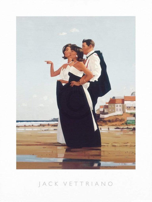 Jack Vettriano  The Missing man II Reproducción de arte 60x80cm | Yourdecoration.es