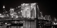 Alan Blaustein  Brooklyn Bridge at Night Reproducción de arte 91x45cm | Yourdecoration.es