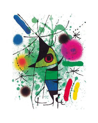 Joan Miro  The singing Fish Reproducción de arte 40x50cm | Yourdecoration.es