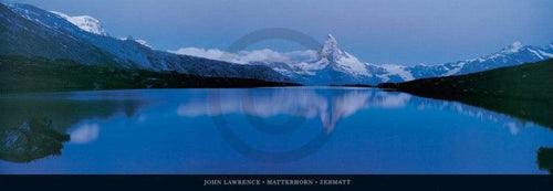 John Lawrence  Matterhorn, Zermatt Reproducción de arte 95x33cm | Yourdecoration.es