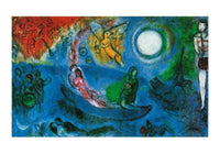 Marc Chagall  Il concerto, 1957 Reproducción de arte 80x60cm | Yourdecoration.es