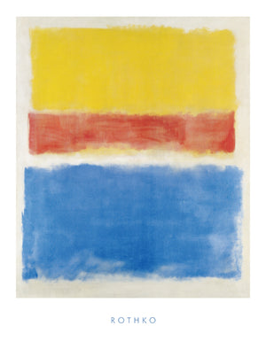 Mark Rothko  Untitled Yellow Red and Blue Reproducción de arte 60x80cm | Yourdecoration.es