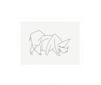 PGM Paul Klee Masque di Rinoceros Reproducción de arte 60x50cm | Yourdecoration.es