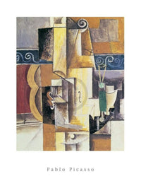 Pablo Picasso  Violin and Guitar Reproducción de arte 60x80cm | Yourdecoration.es
