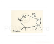 Pablo Picasso  Le petit cochon Reproducción de arte 60x50cm | Yourdecoration.es