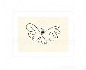 Pablo Picasso  Le Papillon Reproducción de arte 50x60cm | Yourdecoration.es