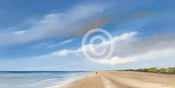 Hans Paus  Along the Sea I Reproducción de arte 100x50cm | Yourdecoration.es